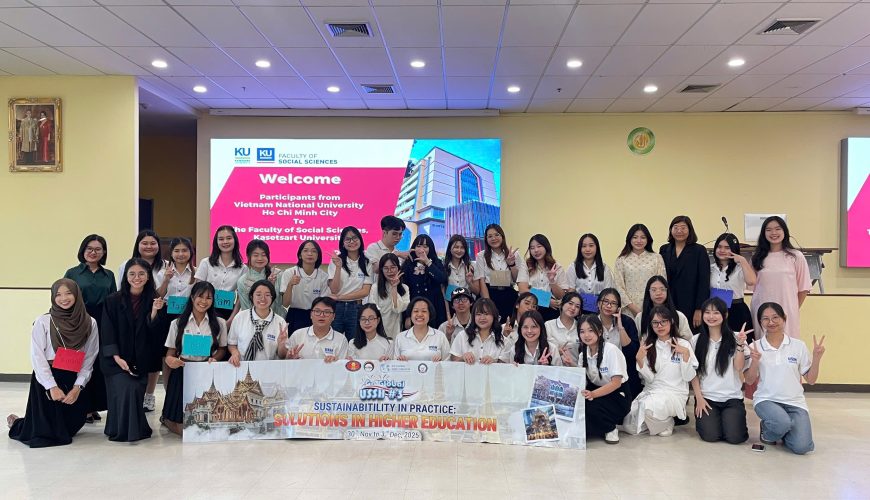 GO GLOBAL USSH #3: Hành trình Giao lưu quốc tế tại Thái Lan – Khám phá, Kết nối và Mở rộng tư duy toàn cầu