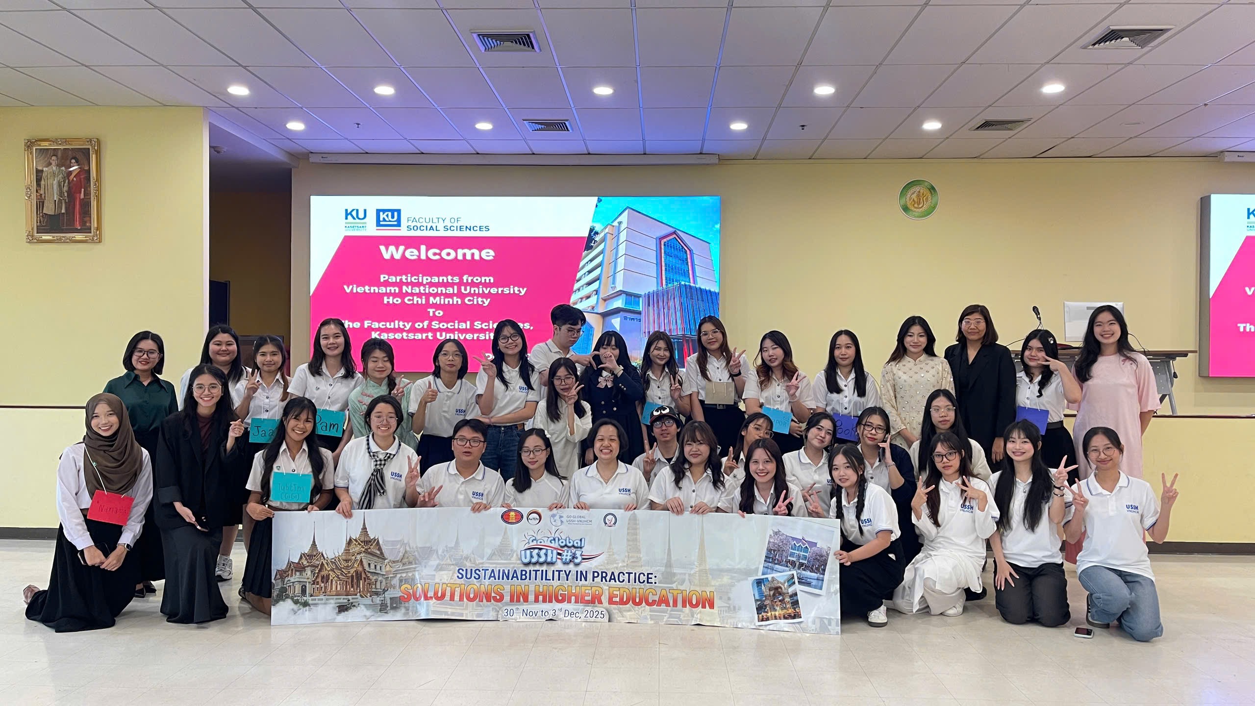 GO GLOBAL USSH #3: Hành trình Giao lưu quốc tế tại Thái Lan – Khám phá, Kết nối và Mở rộng tư duy toàn cầu